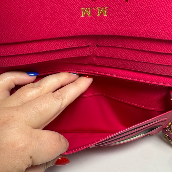 SOLD Louis Vuitton Insolite Multicolor Monogram Wallet/Wristlet – Hot Pink - Picture 7 of 15